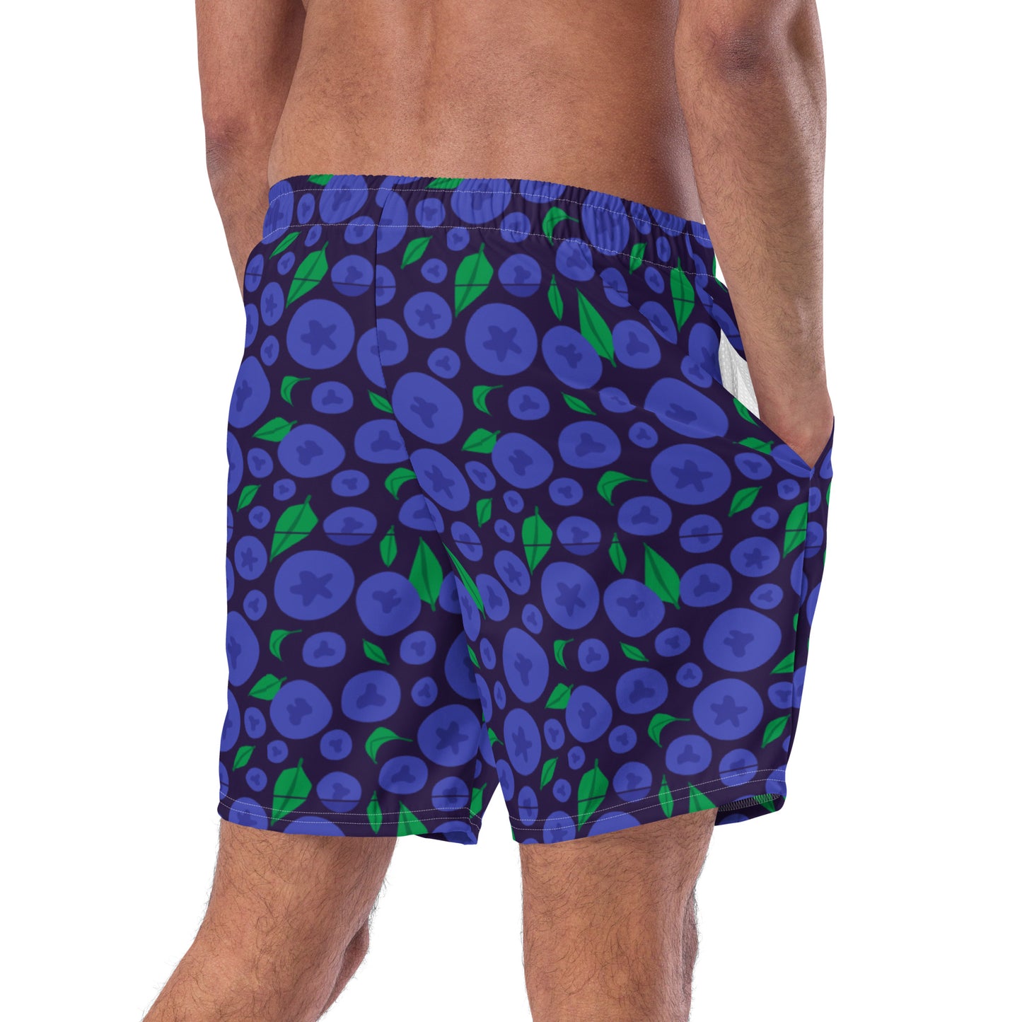 All Goody Blueberry Men's Swim Trunks