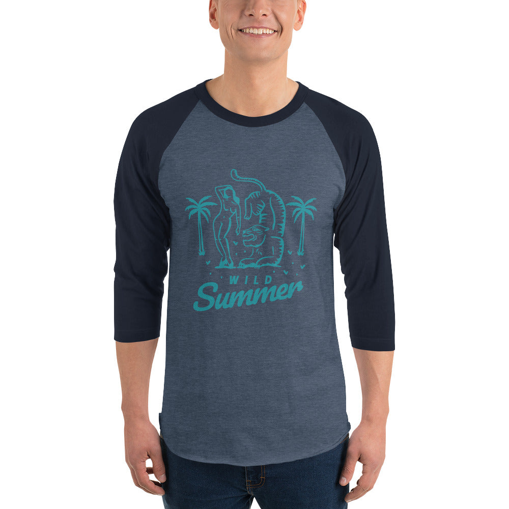 All Goody Paradise 3/4 Sleeve Raglan Shirt