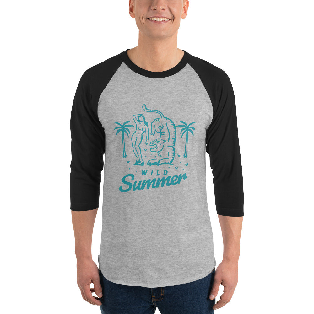 All Goody Paradise 3/4 Sleeve Raglan Shirt