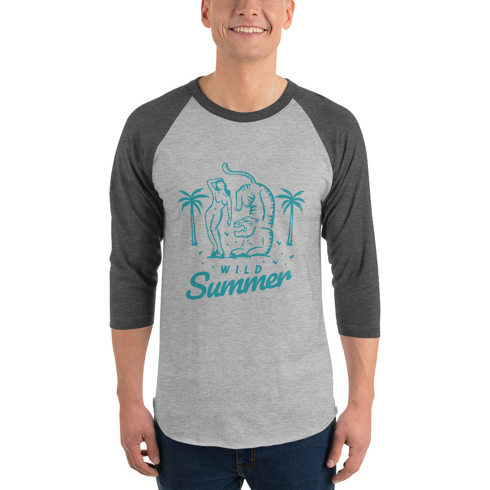 All Goody Paradise 3/4 Sleeve Raglan Shirt