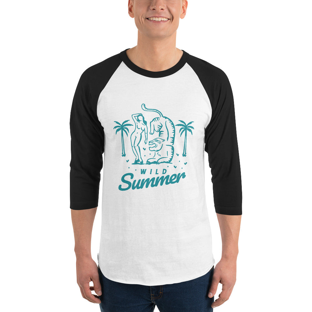 All Goody Paradise 3/4 Sleeve Raglan Shirt