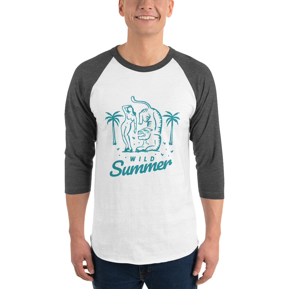 All Goody Paradise 3/4 Sleeve Raglan Shirt