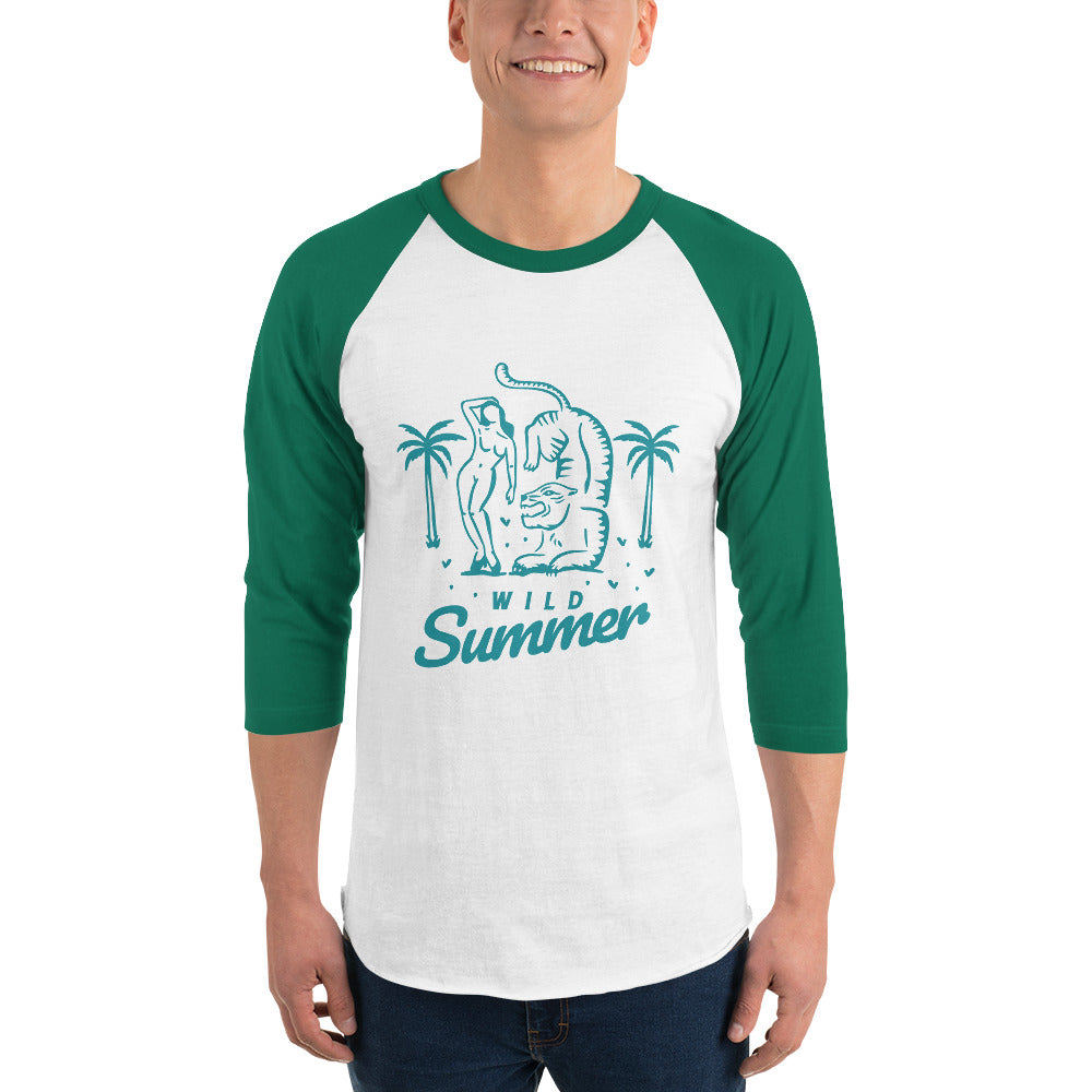 All Goody Paradise 3/4 Sleeve Raglan Shirt
