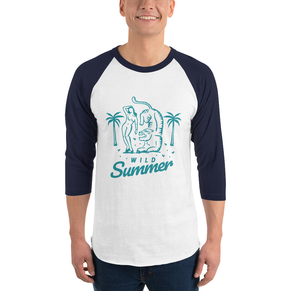 All Goody Paradise 3/4 Sleeve Raglan Shirt