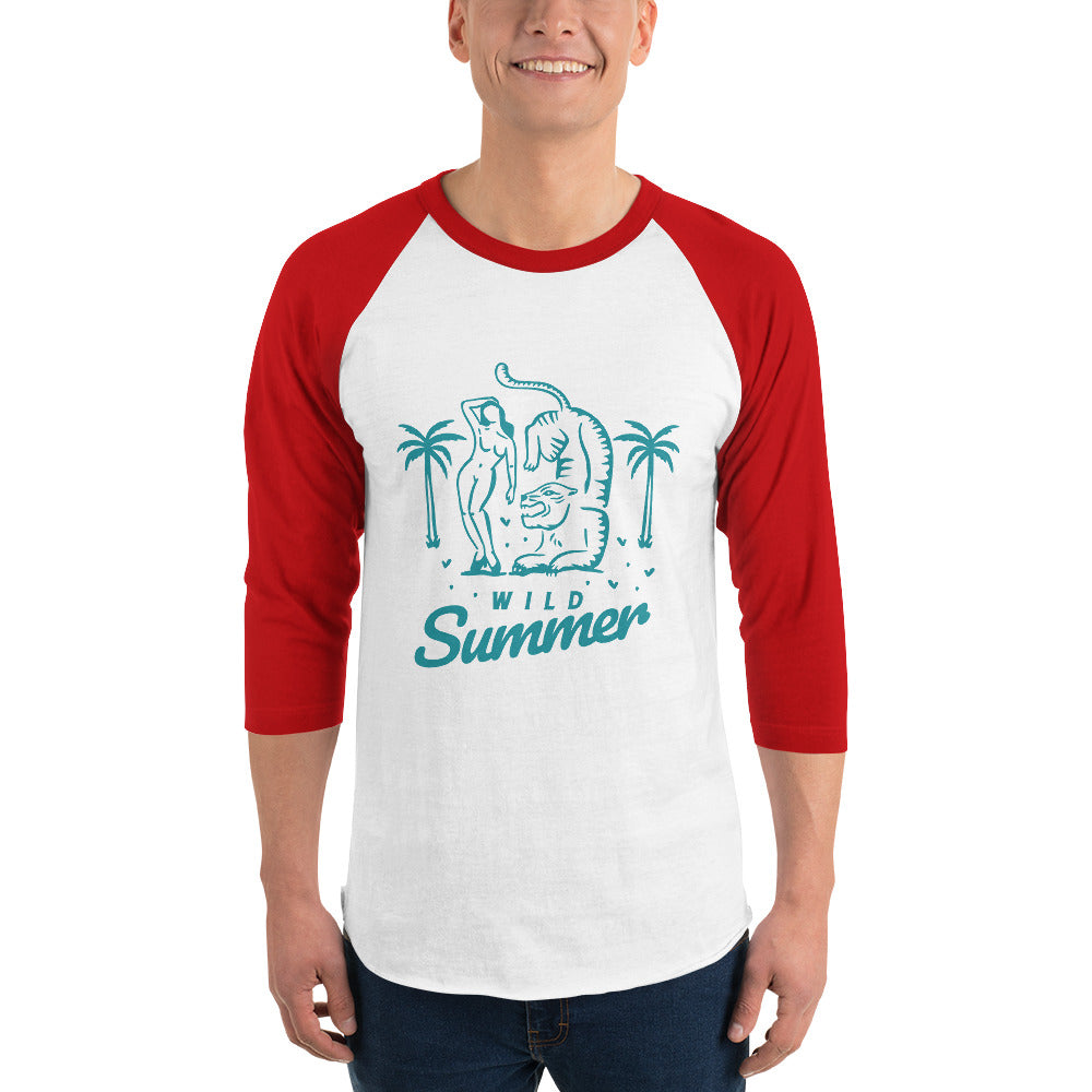 All Goody Paradise 3/4 Sleeve Raglan Shirt