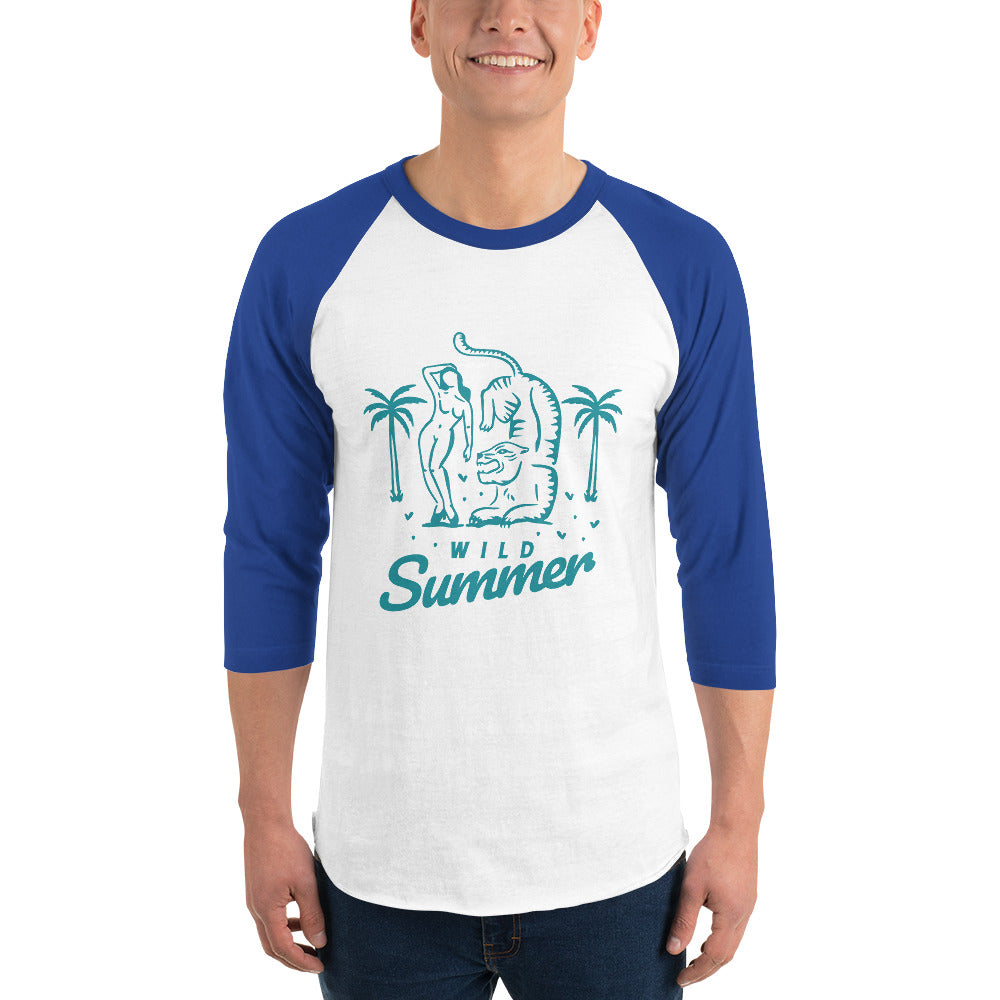 All Goody Paradise 3/4 Sleeve Raglan Shirt
