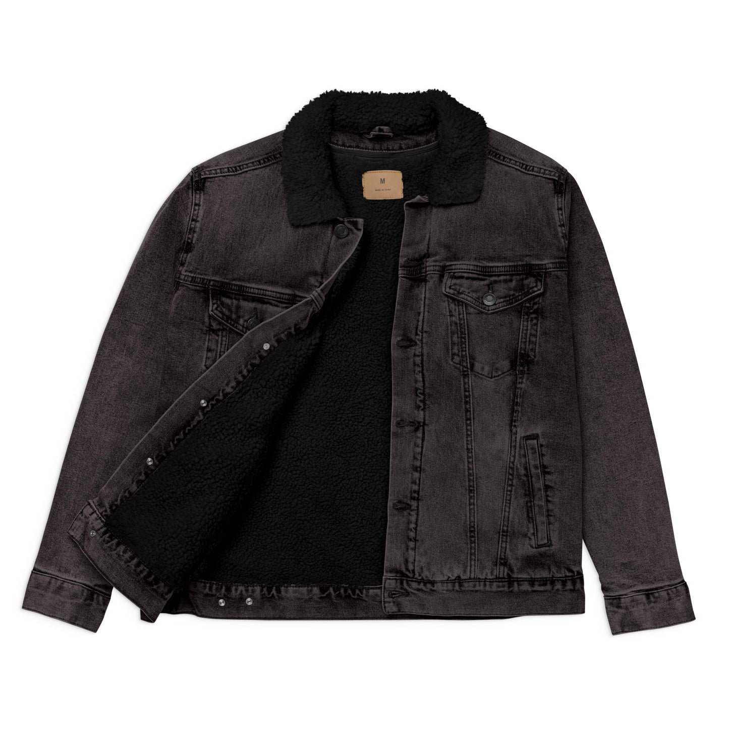 All Goody Unisex Denim Sherpa Jacket