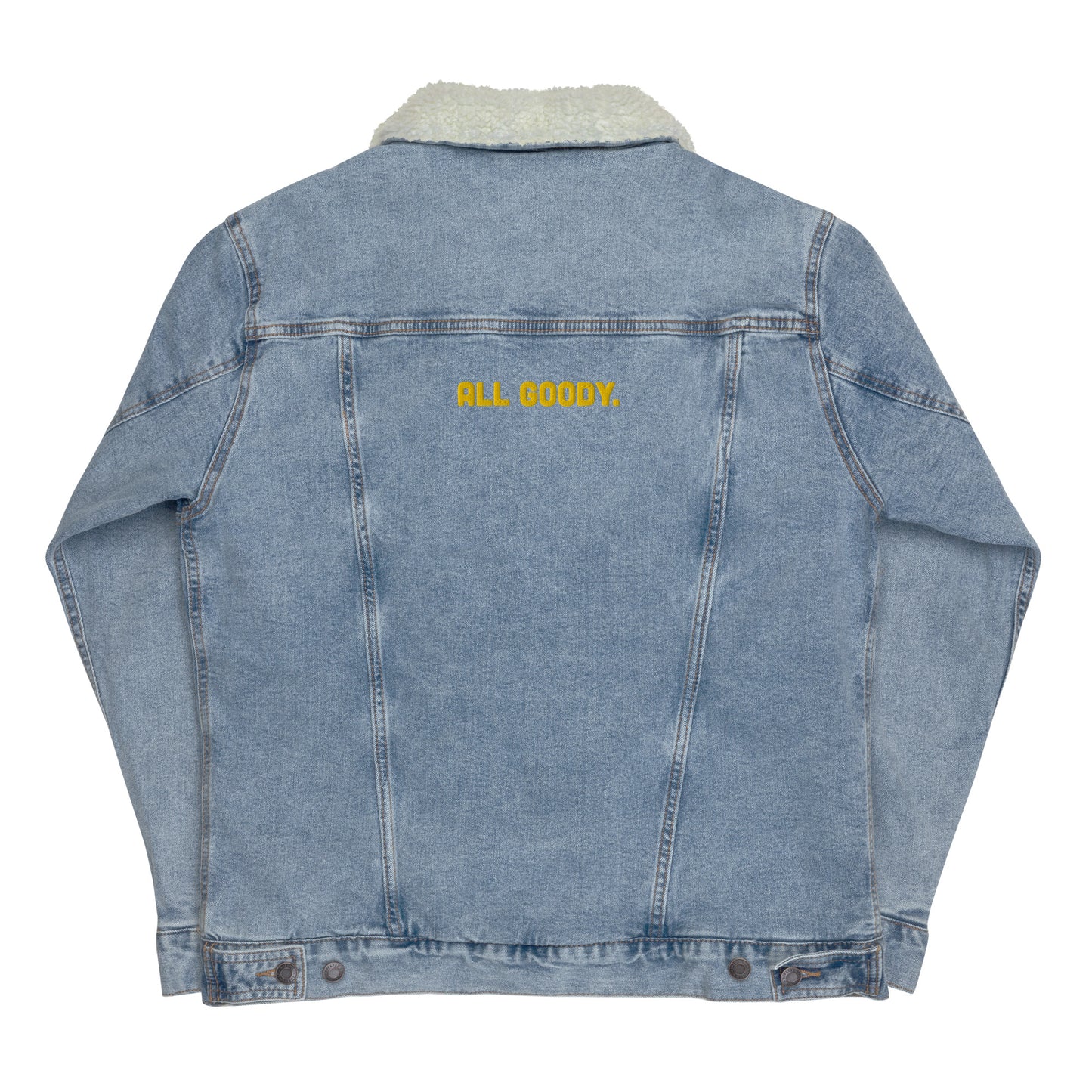 All Goody Unisex Denim Sherpa Jacket