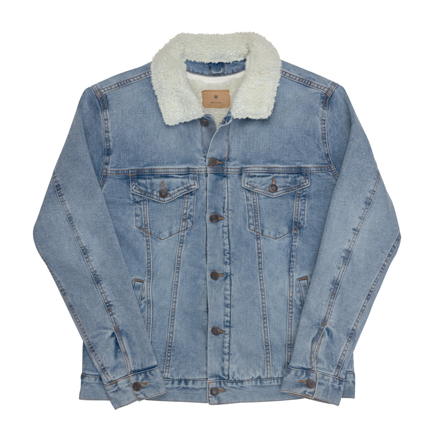 All Goody Unisex Denim Sherpa Jacket