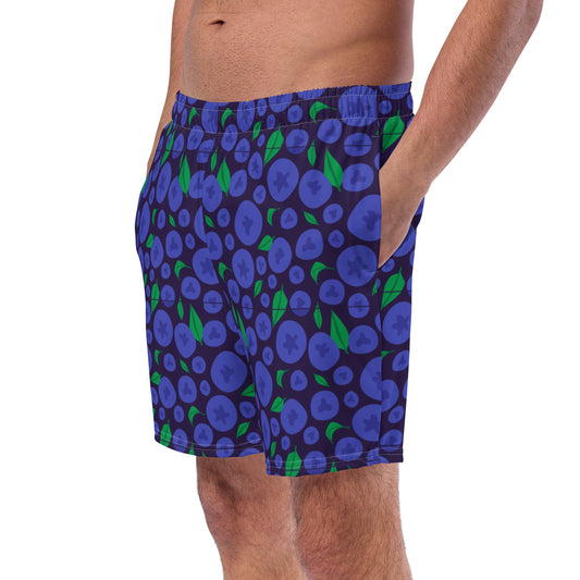 All Goody Blueberry Men's Swim Trunks