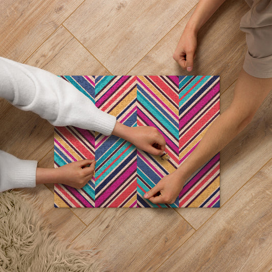 All Goody Chevron Jigsaw puzzle