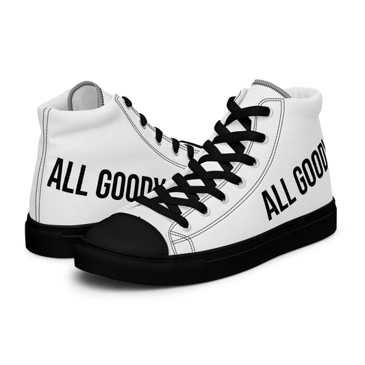 All Goody Men’s High Top Canvas Shoes