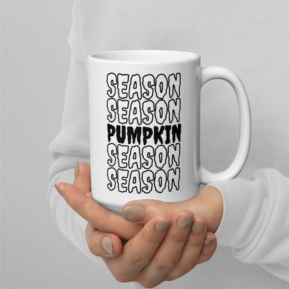 All Goody Pumpkin Season White Glossy Mug