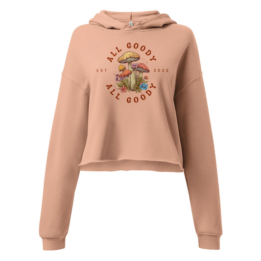 All Goody Mushroom Crop Hoodie